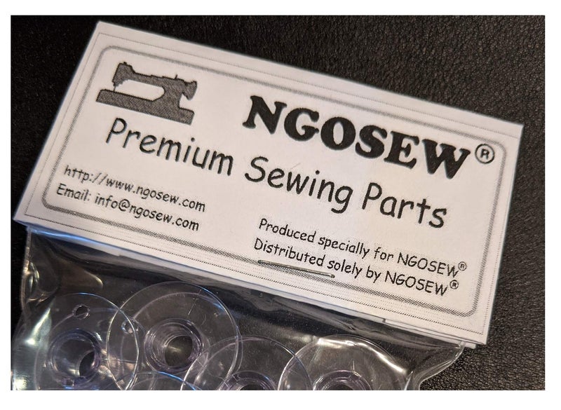 NGOSEW Plastic Bobbins for Singerr Heavy Duty 44S 4411, 4423, 4452, 5511, 5523, 5532 - Image 3